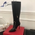 Valentino Rockstud Boots Black matte leather VRB355665678 